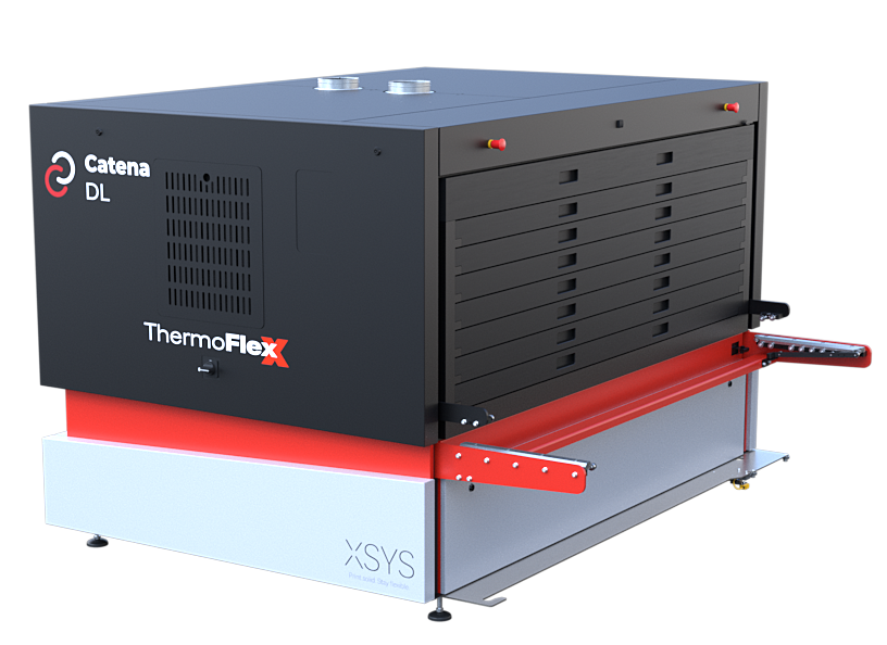 Комбинированная установка для сушки форм Xeikon ThermoFlexX Catena-DL